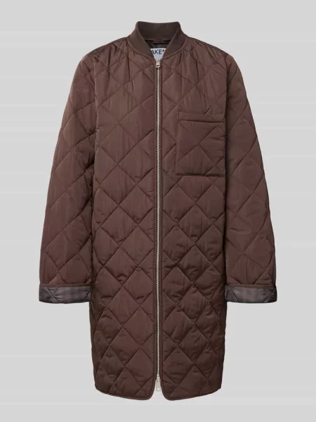 Płaszcz pikowany o kroju slim fit z naszytą wpuszczaną kieszenią Jake*s Casual