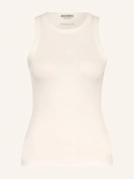 Dzianinowy top Jw Anderson biały