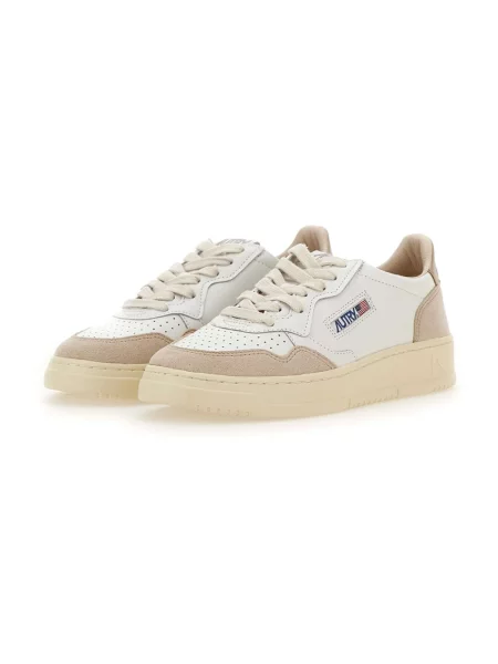 Sneakersy Autry skórzane białe