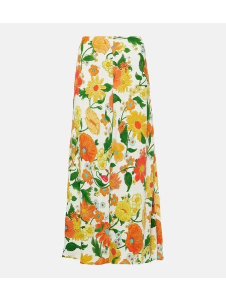 Fusta maxi Stella Mccartney cu model floral