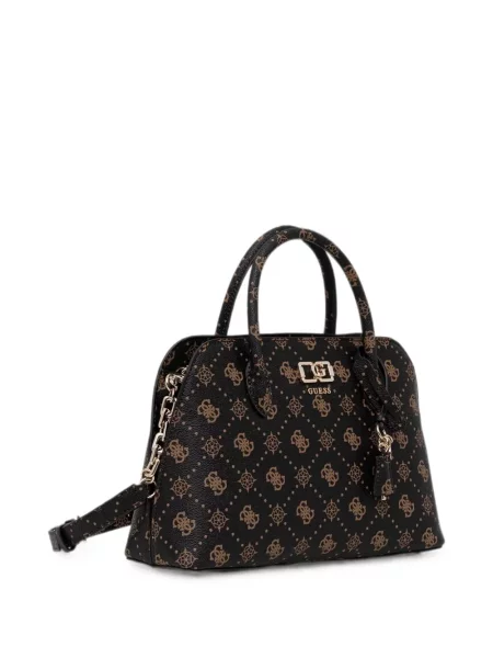 Geantă shopper Guess cu imagine negru