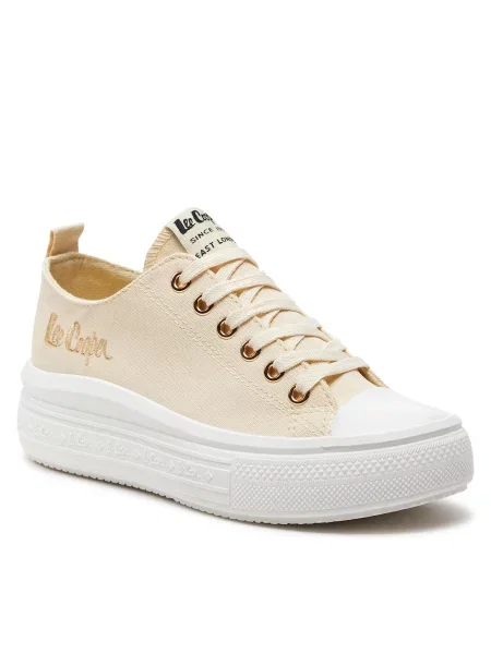 Кеди Lee Cooper beige бежеві