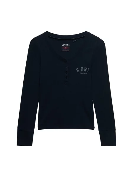 Superdry & Co Tricou bleumarin / deschis albastru