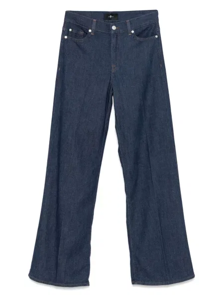 Blugi 7 For All Mankind cu 5 buzunare albastru