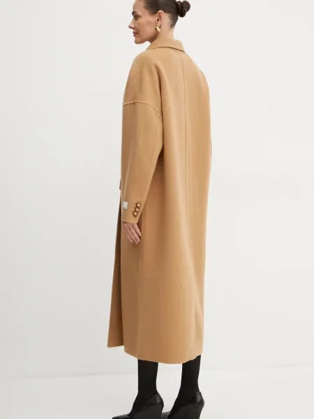 Kabát Elisabetta Franchi bézs