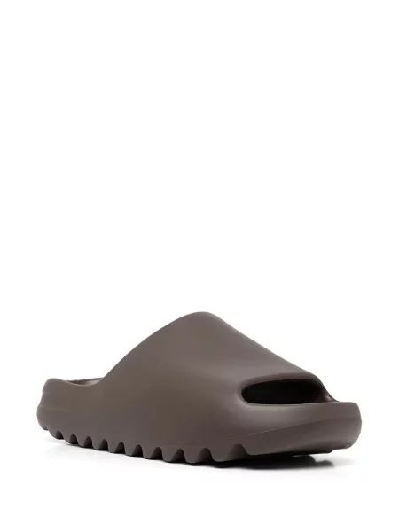Klapki Adidas Yeezy brązowe