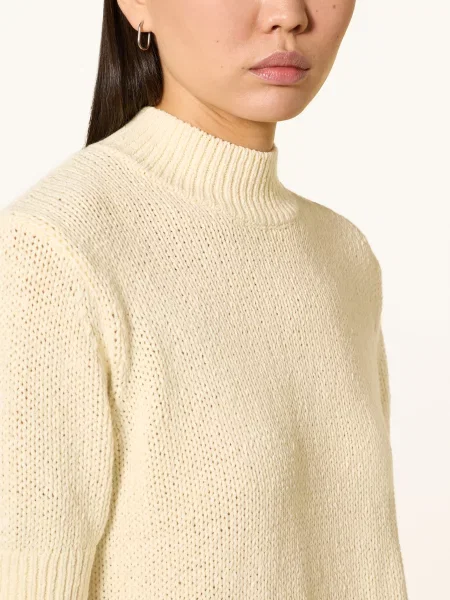 Someday Sweter Z Dzianiny Tavery Detail gelb