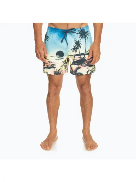 Szorty kąpielowe Quiksilver Everyday Paradise Volley niebieskie