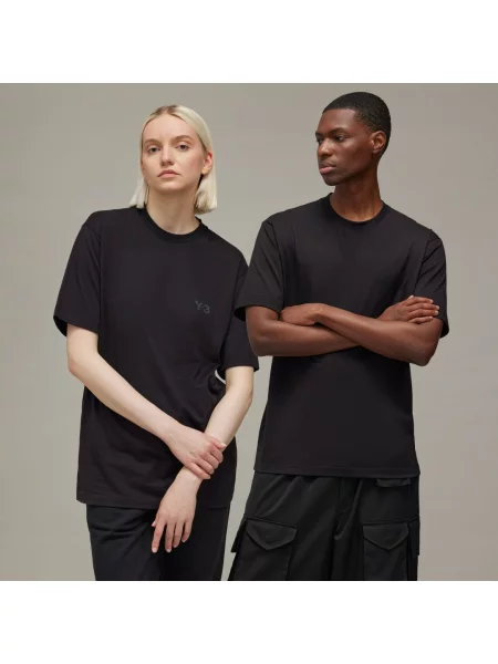 Koszulka Y-3 z logo casual czarna