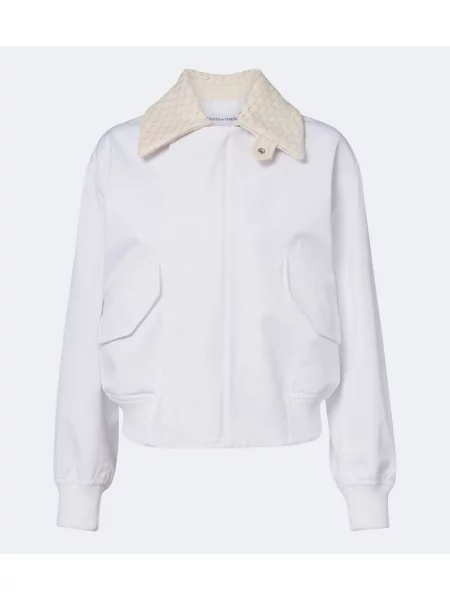 Geacă Bottega Veneta alb