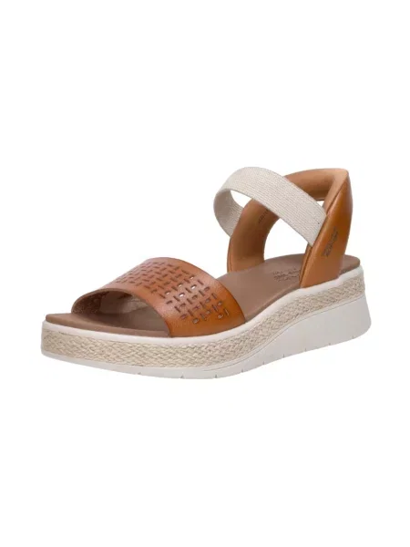 Sandały Skechers brązowe