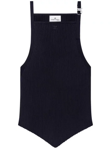 Top Courreges albastru