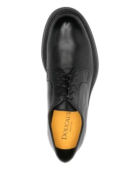 Pantofi derby Doucal's din piele negru