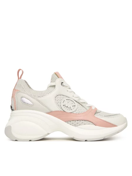 Superge MICHAEL Michael Kors Zuma Knit Trainer roza