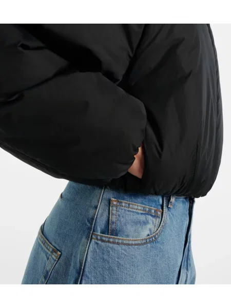 Geacă cu puf Alaïa negru