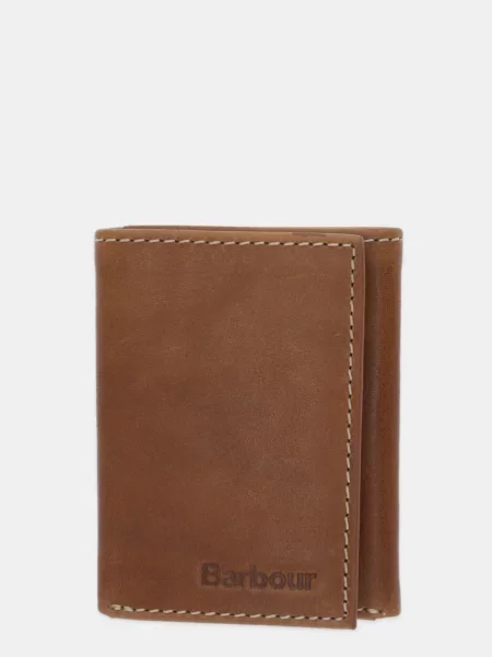 Barbour bőr pénztárca barna