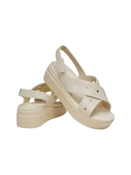 Félcipő Crocs bézs
