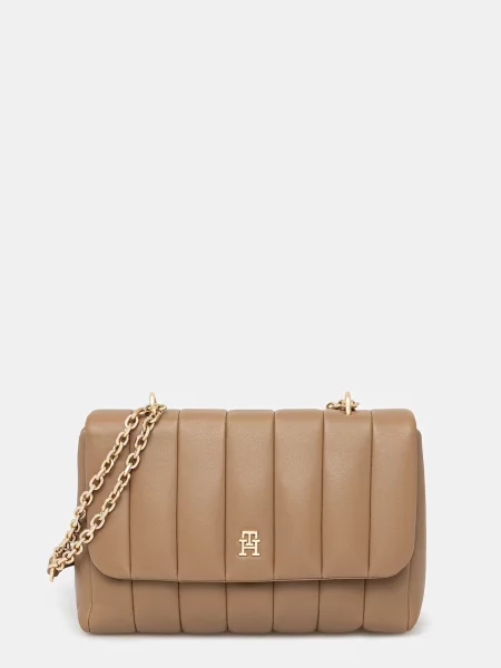 Torebka Tommy Hilfiger brązowa