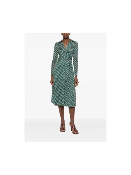 Sukienka Diane Von Furstenberg zielona