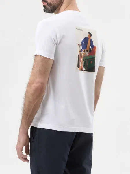 Футболка Trussardi біла