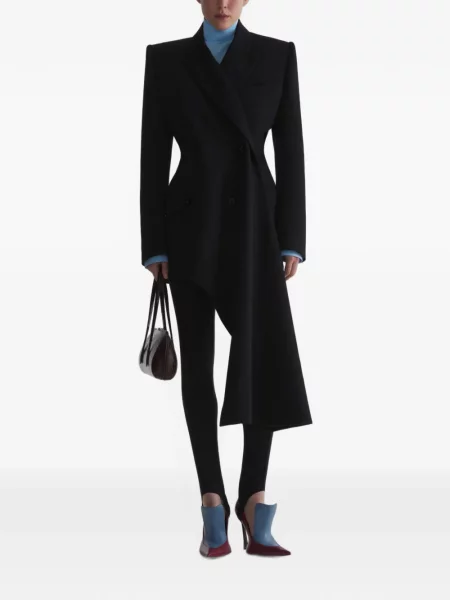 Geacă Mugler drapată negru
