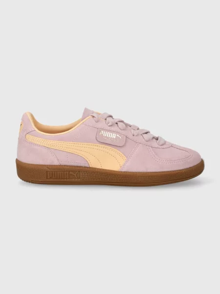 Puma sneakers din piele întoarsă Palermo roz
