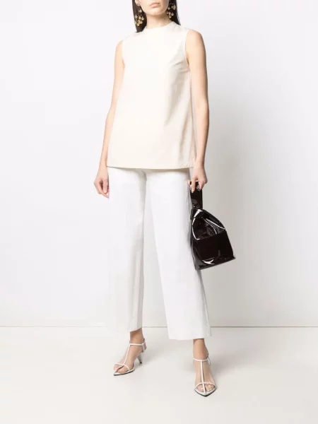 Bluzka Jil Sander bez rękawów