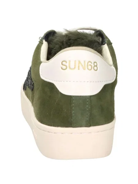 Pantofi Sun68 verde
