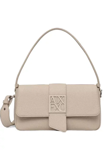 Geantă Armani Exchange cu autograf