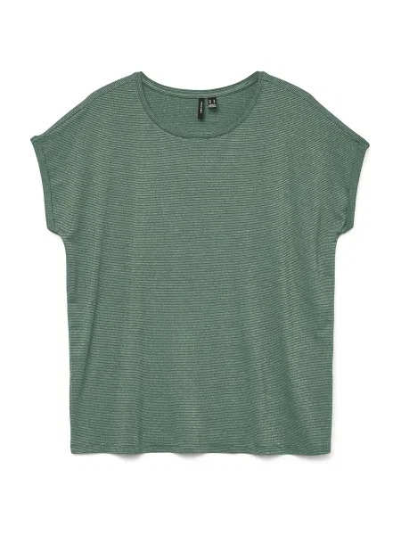 VERO MODA Tricou VMLAVA jad / argintiu verde