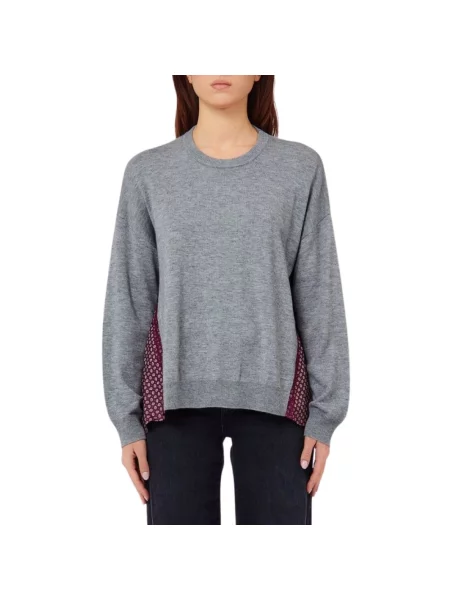 Sweter Liu Jo wełniany szary