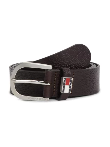 Tommy Jeans Curea RYAN ciocolatiu