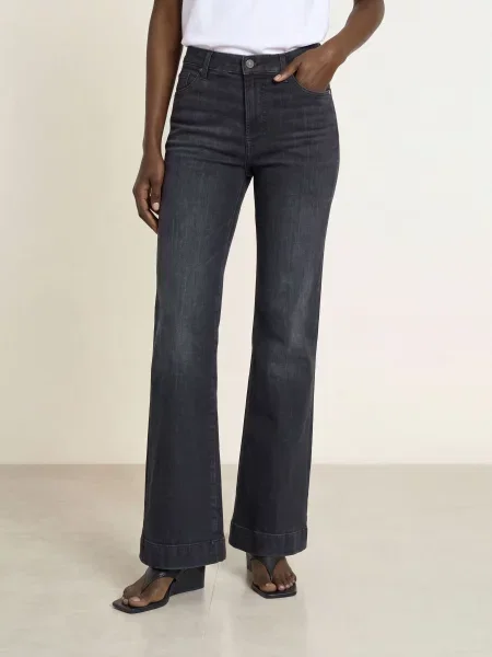 7 For All Mankind Bootcut Džíny Modern Dojo blackout