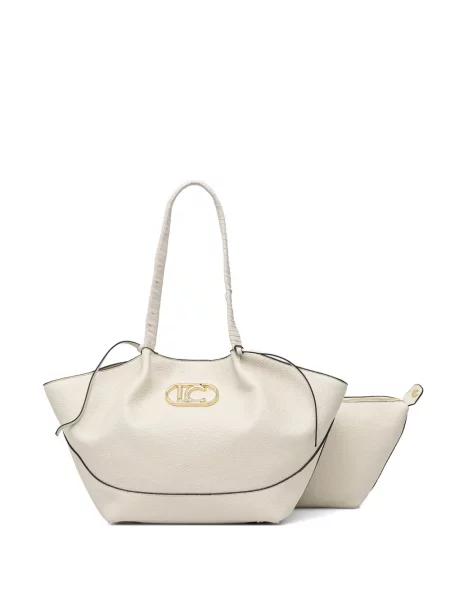 Geantă shopper Lola_casademunt țesută alb