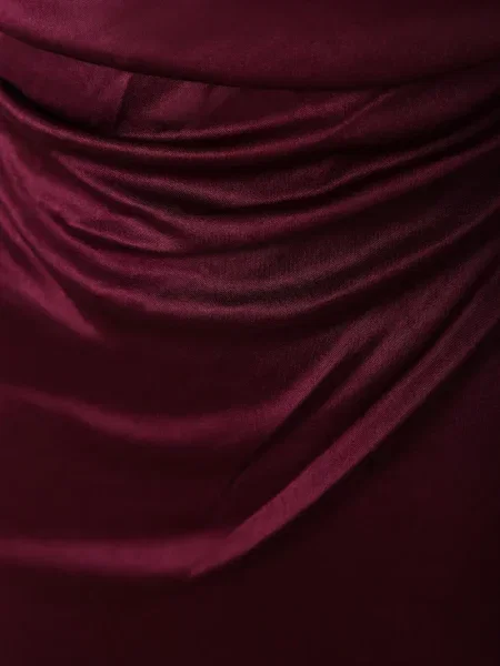 Rochie maxi Danamé cu volane roșu