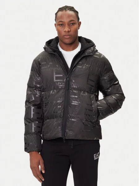 Emporio Armani Žieminė striukė Modern Fit juoda