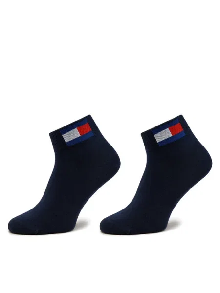 Set de 2 perechi de șosete lungi unisex Tommy Jeans