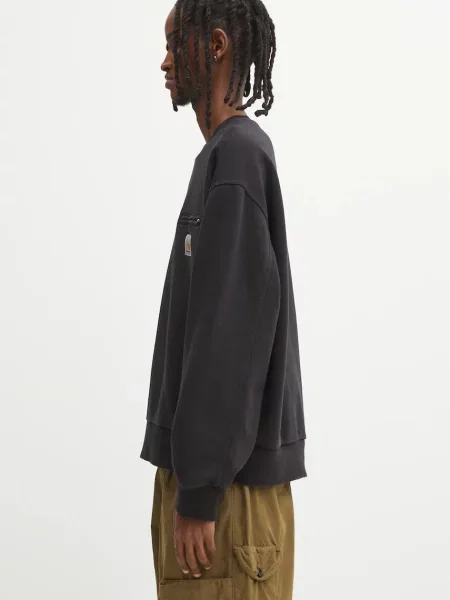 Μπλούζα Carhartt WIP Detroit Sweat μαύρο