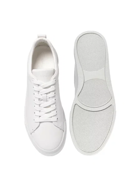 Sneakersy Baldinini skórzane białe