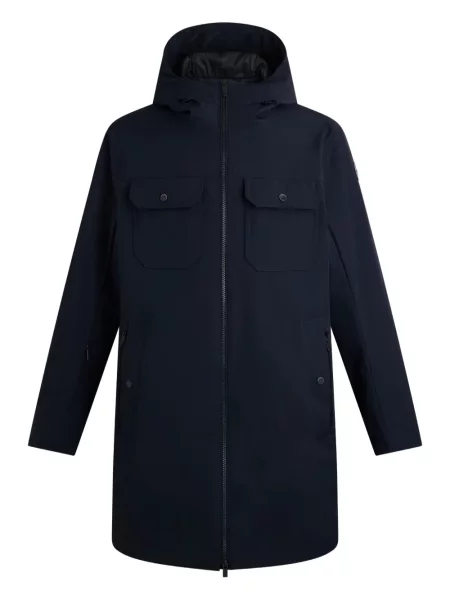 Geacă parka Fusalp cu glugă albastru