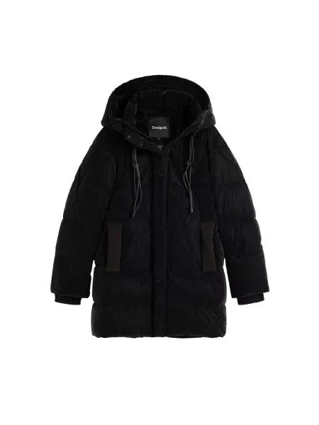 Desigual Palton de iarnă negru