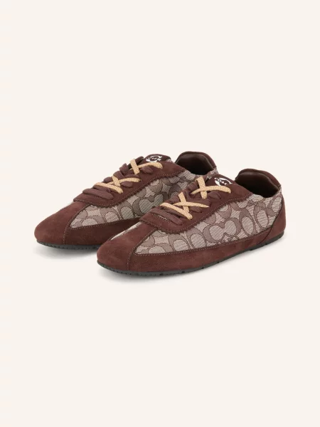 Coach Sneakersy tmavě hnědá béžová