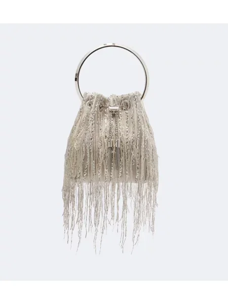 Geantă Jimmy Choo din satin