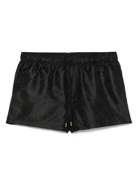 Slip de baie Versace din jacard negru