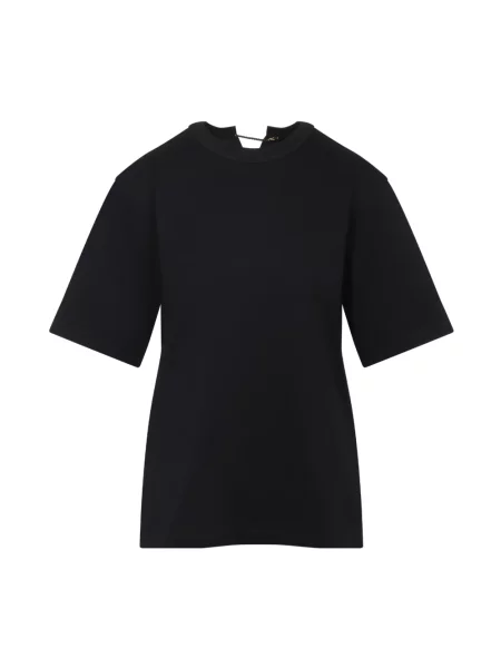 Koszulka Carven z perełkami czarna