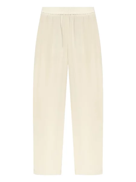 Pantaloni Theory alb