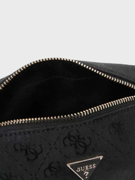 Косметичка Guess с принтом черная
