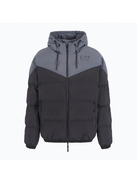 Geacă pentru bărbați Emporio Armani Train Athletic Colour Block Padded black negru