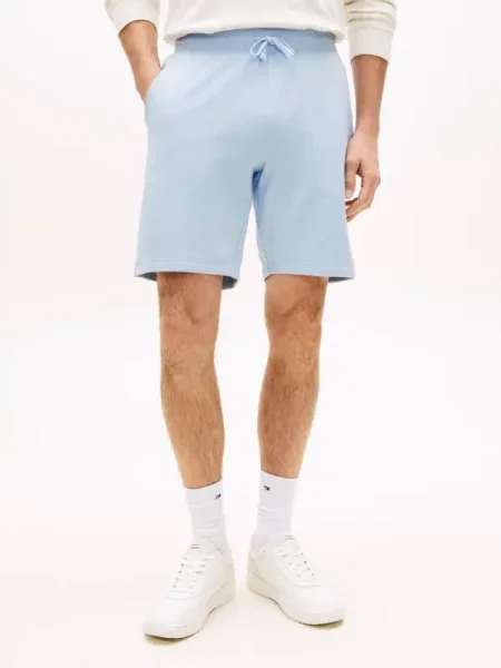 Tommy Hilfiger Pantaloni scurți ESSENTIAL TERRY albastru