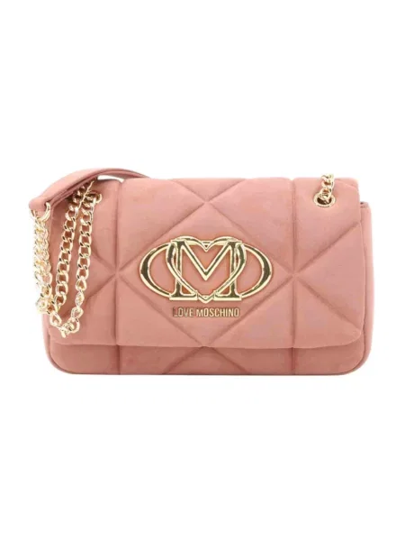 Torebka crossbody Love Moschino różowa